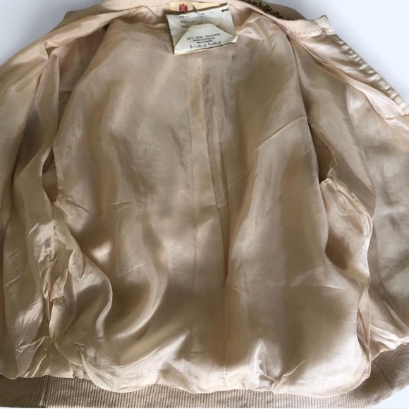 Pringle of Scotland Women’s Cream and Beaded Floral Cashmere Cardigan - Picture 5 of 8